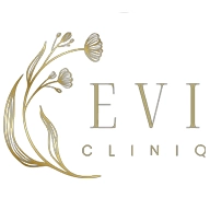 Logo-ul clinicii stomatologice EVI Cliniq Rom&acirc;nia