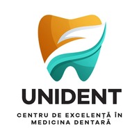Logo-ul clinicii stomatologice Unident Rom&acirc;nia